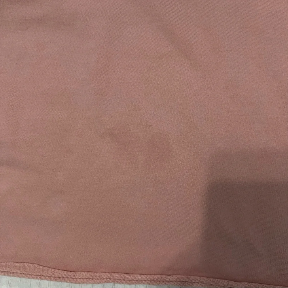 H&M Dusty Pink Hoodie with Gold Lettering